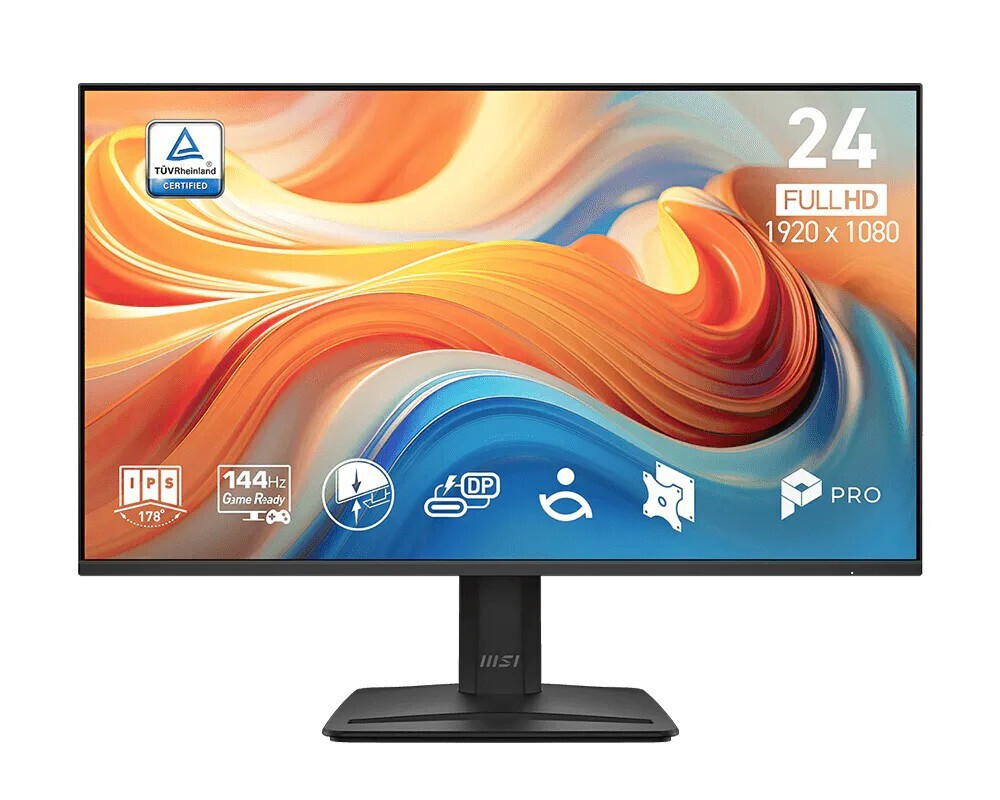 MSI Pro MP242 E14C IPS HDR Monitor 23.8" FHD 1920x1080 144Hz με Χρόνο Απόκρισης 4ms GTG