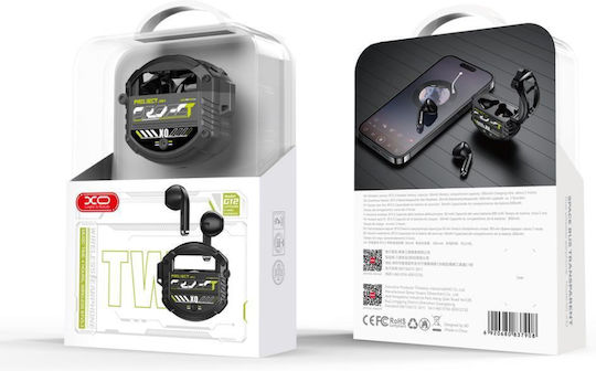 XO G12 TWS In-ear Bluetooth Handsfree Earphones with Charging Case Black view 3