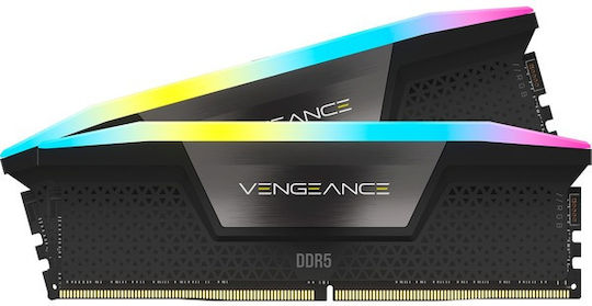Corsair Vengeance DDR5 32GB RAM with 2x16GB Modules and Speed 6400 for Desktop CMH32GX5M2B6400C36 view 3