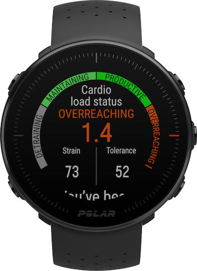 Polar Vantage M M/L Stainless Steel 46mm Waterproof Smartwatch with Heart Rate Monitor (Black) view 1