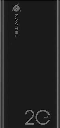 Navitel PWR20 AL Power Bank 20000mAh 22.5W with 2 USB-A Ports and USB-C Port Power Delivery / Quick Charge 3.0 Black view 7
