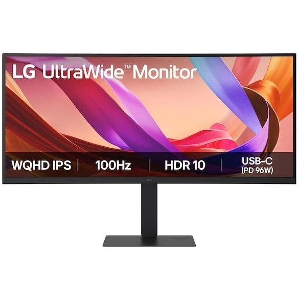 LG 34U650A-B.AEU Ultrawide Monitor 34" QHD 3440x1440 view 2