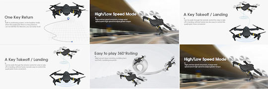 Andowl F16 Drone 2.4 GHz with 720p Camera and Controller view 3