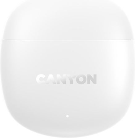 Canyon OnGo 13 Earbud Bluetooth Handsfree Earphones with Charging Case White vista 5