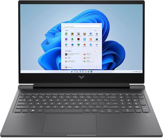 HP Victus 16-s0000nv 16.1" IPS FHD 144Hz (Ryzen 7-7840HS/16GB/512GB SSD/GeForce RTX 4070/W11 Home) Mica Silver (GR Keyboard) view 1
