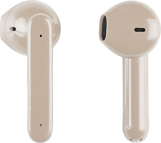 Lexon LA127 Earbud Bluetooth Handsfree Earphones with Charging Case Camel view 7