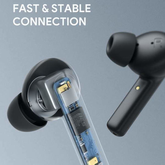 Aukey EP-N5 In-ear Bluetooth Handsfree Earphones with Sweat Resistance and Charging Case Black vue 3
