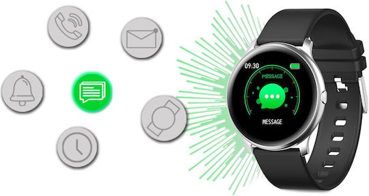 G.Rossi SG005M 45mm Smartwatch (Black) view 3