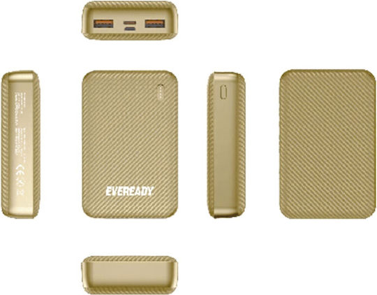 Energizer Power Bank 10000mAh Gold view 2