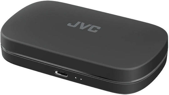 JVC HA-NP40T In-ear Bluetooth Handsfree Earphones with Sweat Resistance and Charging Case Black view 3