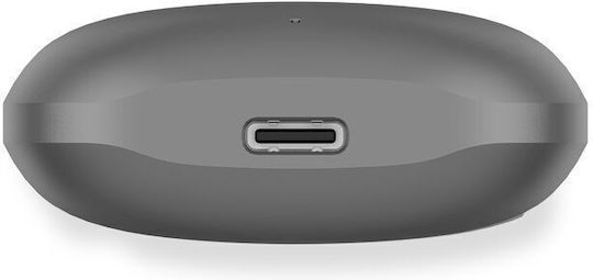 Ksix Meteor In-ear Bluetooth Handsfree Earphones with Charging Case Black view 6