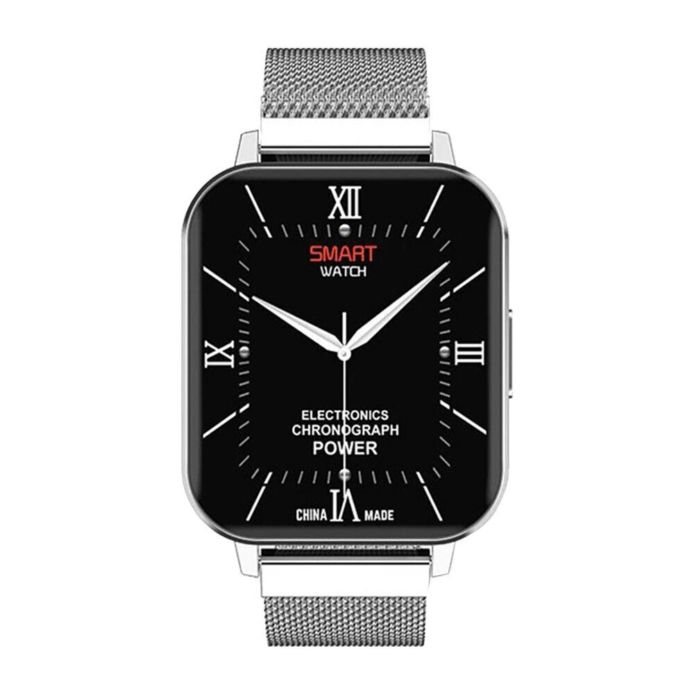 MaX FiT Aluminium Smartwatch with Heart Rate Monitor (Silver) view 7
