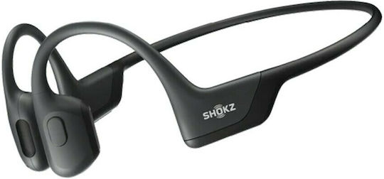 Shokz OpenRun Pro Bone Conduction Bluetooth Handsfree Earphones with Sweat Resistance Black