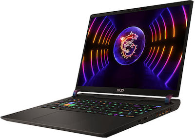 MSI Vector GP68 HX 13VG-089ES 16" QHD+ 240Hz (i7-13700HX/32GB/1TB SSD/GeForce RTX 4070/No OS) Cosmos Gray (FR Keyboard) view 2
