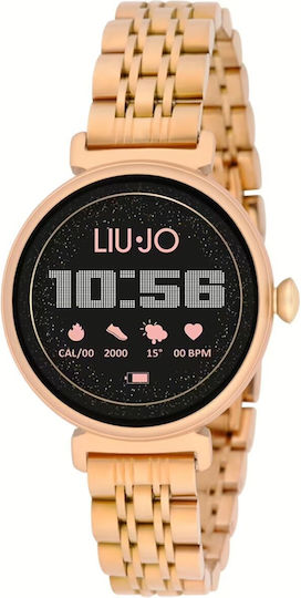 Liu Jo Glam Smartwatch with Heart Rate Monitor (Gold)