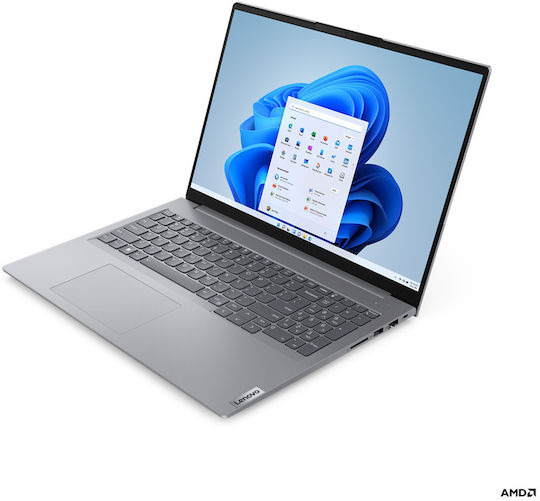 Lenovo ThinkBook 16 G6 ABP 16" IPS FHD+ (Ryzen 5-7530U/16GB/512GB SSD/W11 Pro) Arctic Grey (US Keyboard) vue 4