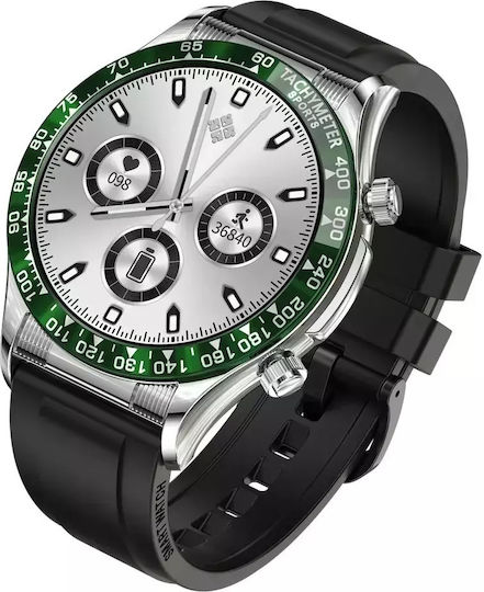 Nubi E18 PRO Smartwatch with Heart Rate Monitor (Green / Black) vue 4