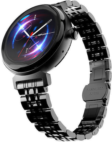 HiFuture Aura Smartwatch with Heart Rate Monitor (Black) view 3