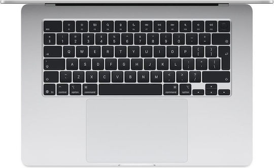 Apple MacBook Air 15.3" IPS Retina Display (M4-10‑core/16GB/256GB SSD/10-Core) Silver (US Keyboard) view 4