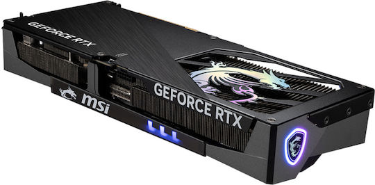 MSI GeForce RTX 5070 Ti 16GB GDDR7 Gaming Trio OC Plus Graphics Card vue 3