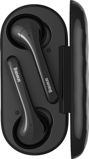 Baseus Encok W07 In-ear Bluetooth Handsfree Earphones with Charging Case Black view 2