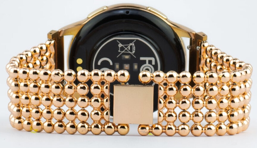 Luna Smartwatch with Heart Rate Monitor Erme Gold view 8