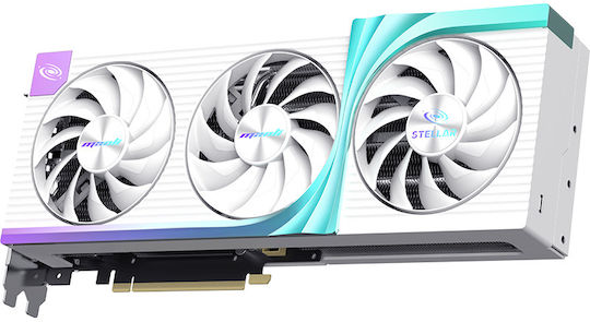 Manli GeForce RTX 5070 12GB GDDR7 Stellar OC Graphics Card view 4