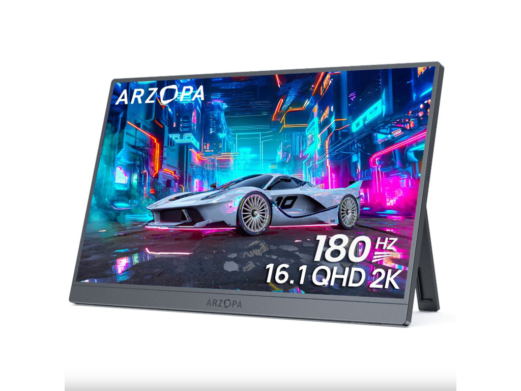 Arzopa Z3FC IPS Portable Monitor 16.1" QHD 2560x1440 180Hz view 1