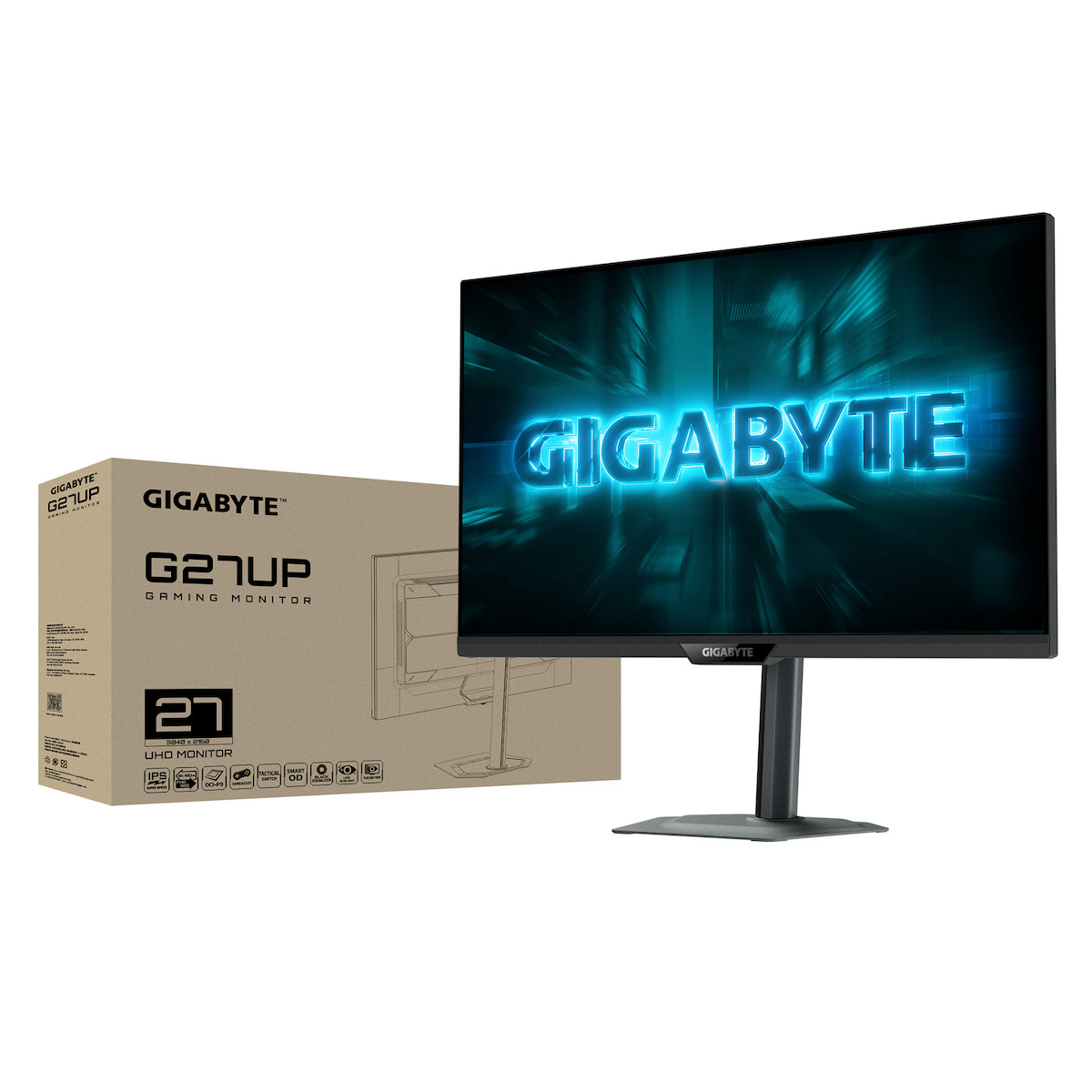 Gigabyte G27UP IPS HDR Monitor 27" 4K 3840x2160 160Hz with Response Time 1ms GTG view 5