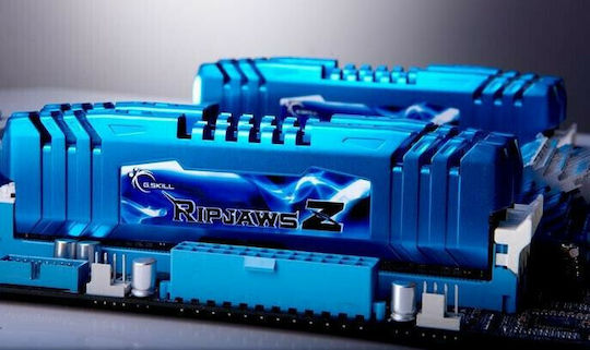 G.Skill RipJaws DDR3 32GB RAM with 4x8GB Modules and Speed 2400 for Desktop F3-2400C11Q-32GZM vue 4