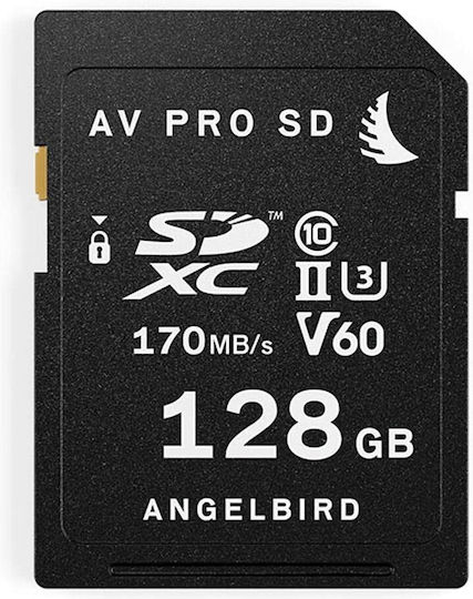 Angelbird AV Pro SDXC 128GB U3 V90 UHS-II 300MB/s with Adapter view 2