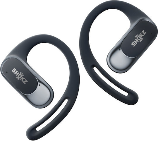 Shokz OpenFit Air Open Ear Bluetooth Handsfree Earphones with Sweat Resistance and Charging Case Black vue 2