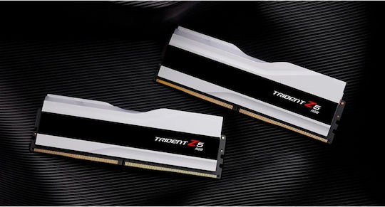 G.Skill Trident Z5 RGB DDR5 64GB RAM with 2x32GB Modules and Speed 6000 for Desktop F5-6000J3040G32GX2-TZ5RW vue 5
