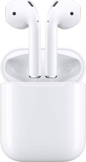 Τ6 Earbud Bluetooth Handsfree Earphones with Charging Case White view 1