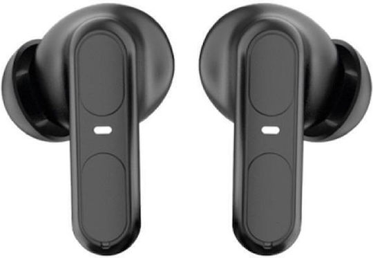 Blue Star BK31 In-ear Bluetooth Handsfree Earphones with Charging Case Black view 4