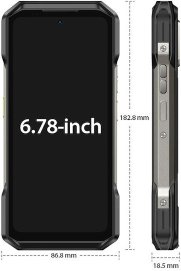 Ulefone Armor 27 Pro 5G Dual SIM (12GB/256GB) Resistant Smartphone Black view 2