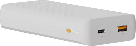 Xtorm Go2 Power Bank 20000mAh 15W with USB-A Port and USB-C Port White vue 7