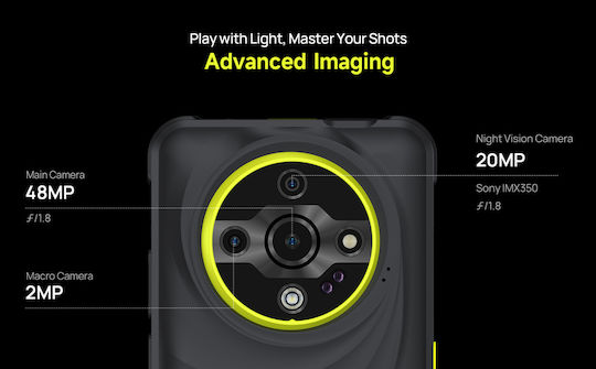 Ulefone Armor X31 Dual SIM (6GB/128GB) Resistant Smartphone Black view 9