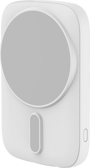 Blue Star DG-P8 MagSafe Power Bank 5000mAh 20W with USB-C Power Delivery Port White