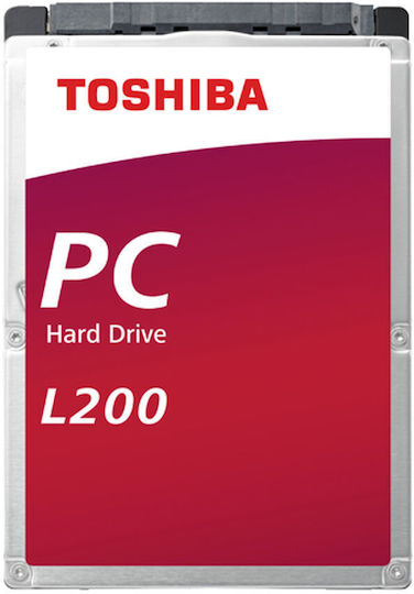 Toshiba L200 1TB HDD Hard Drive 2.5" SATA III 5400rpm with 128MB Cache for Laptop / Desktop HDWL110UZSVA
