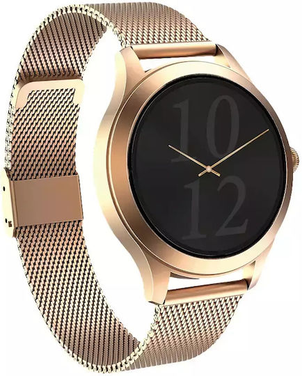 MaxCom FW44 2 Stainless Steel 46mm Smartwatch with SIM and Heart Rate Monitor (Gold) view 8