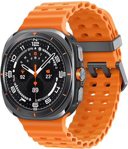 S7 Ultra Pro Smartwatch with SIM and Heart Rate Monitor (Orange)