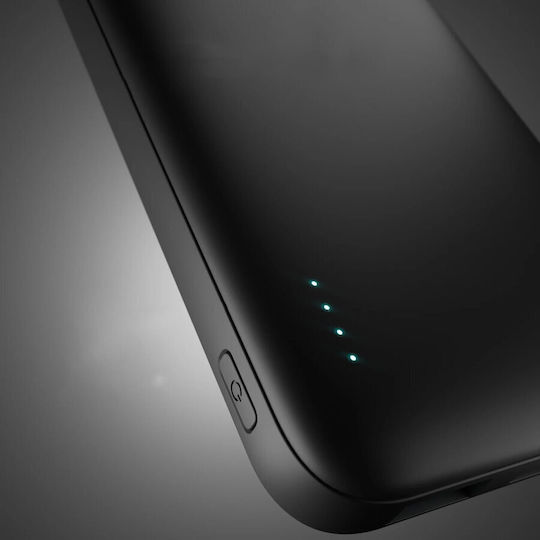 SBS Power Bank 10000mAh 10W with USB-A Port and 2 USB-C Ports Black view 5