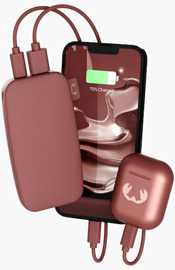 Fresh 'n Rebel Power Bank 6000mAh 20W Power Delivery Red vista 2