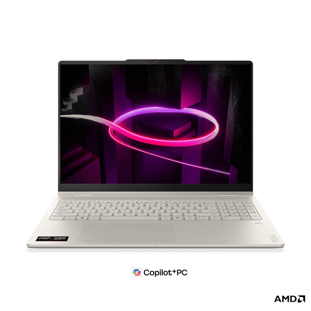 Lenovo Yoga 7 2-in-1 16AGP11 16" OLED Touchscreen (Ryzen AI 400 Series-7 445/32GB/2TB SSD + 32GB SSD/W11 Home) Seashell (GR Keyboard) view 8