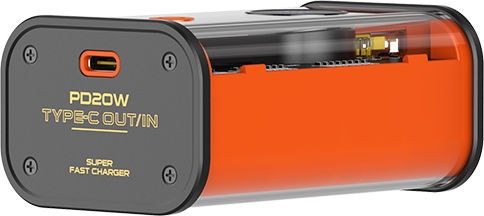 Recci RBP-P35 Mars Series Power Bank 10000mAh 22.5W with USB-A Port and USB-C Port Power Delivery Black view 5