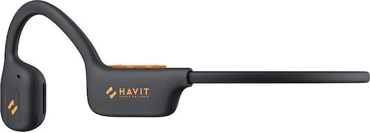 Havit Freego1 Air Bone Conduction Bluetooth Handsfree Earphones with Sweat Resistance Black vue 5