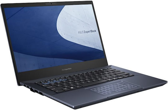 Asus Expertbook B5 B5402CVA-KIi715X 14" FHD (i7-1360P/16GB/512GB SSD/W11 Pro) Star Black (UK Keyboard) view 2