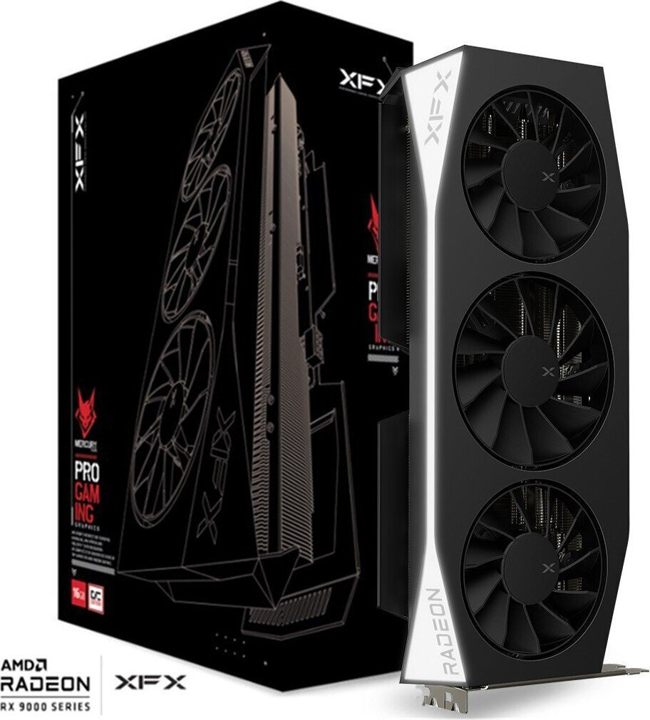 XFX Radeon RX 9060 XT 16GB GDDR6 Mercury Graphics Card RX-96TMERCB9