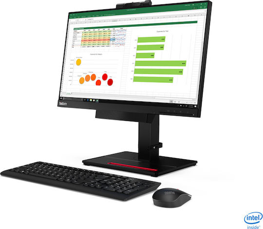 Lenovo ThinkCentre Tiny-In-One 22 Gen 4 IPS Monitor 21.5" FHD 1920x1080 with Response Time 6ms GTG view 2